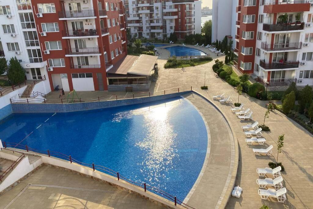 Marina View Fort Beach Studio Sveti Vlas Exterior photo